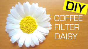 I'm not picky about the matter. How To Make A Paper Flower Daisy Coffee Filter Flower Youtube