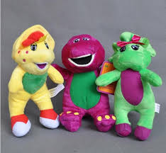 Why do barney and baby bop lack fingers but bj and riff do? Toys Hobbies Tv Movie Character Toys New Cute 3pcs Barney Friend Baby Bop Bj Plush Doll Toy 7
