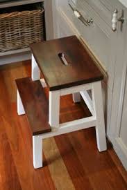 Transforming An Ikea Step Stool Ikea Step Stool Kitchen Step Stool Ikea Bekvam
