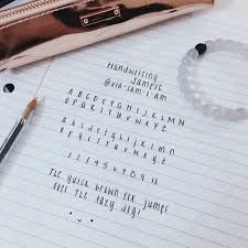 Aesthetic Handwriting Templates Google Search Handwriting Samples Handwriting Template Handwriting