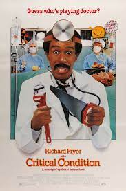 Critical Condition 1986 Richard Pryor Movie Posters Vintage Vintage Movies