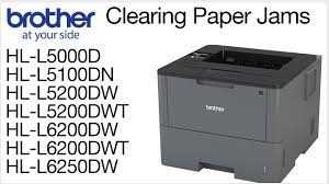 3.4 out of 5 stars 27 ratings. Clearing Paper Jam Errors Hll5200dw Or Hll6200dw Youtube