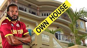 I don't like cricket.i love it; Chris Gayle S House Inside And Outside Gayle S Living At Home Youtube