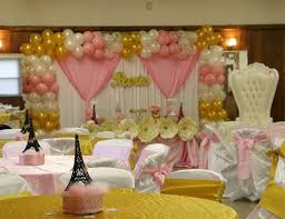 Shop for bridal shower supplies: Gold Paris Theme Baby Shower Novocom Top