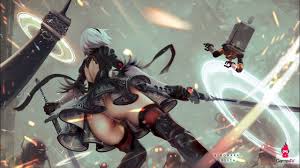 Nier Automata 2b Gosta De Mostrar A Raba Youtube Nier automata, vale a pena?