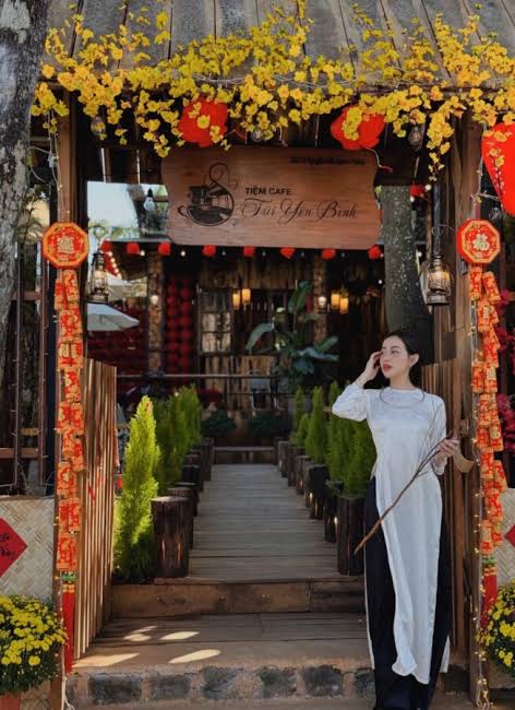 Checkin "Huế Xưa" ở Tiệm Cà Phê Túi Yên Bình Pleiku Gia Lai