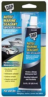 Amazon Com Dap 00694 2 8 Ounce Silicone Rubber Auto Marine Sealant Clear Home Improvement Marine Sealant Sealant Rtv Silicone