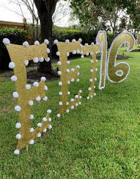 Alphabet refers to the letters of a language, arranged in the order fixed by custom. Diy Gold Glitter Yard Letters Sweet 16 Birthday Ideas Thetarnishedjewelblog
