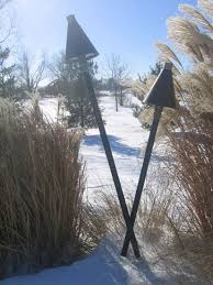 Oil torches are filled with a particular type of fuel. Tiki Torch Installation Gallery
