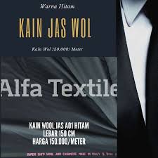 Jual Alfa Textile Kain Wol Lebar 150 Cm Murah Mei 2021 Blibli