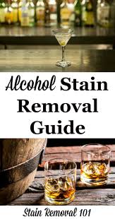It's recommended to test it on a less visible area of your piece of clothing first, before applying it to the stain. How To Remove Alcohol Stains