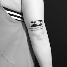 Done in shades of black, gray, and white, it brings the comic book to life. Thank You Christina Tattoo Blackwork Illustration Comics Characterdesign Bnw Drawing Scripting Romeoandjuliet In Tattoos Baby Tattoos Square Tattoo