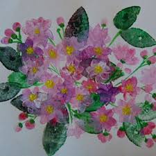 Fleur japonaise art figuratif estampes japonaises dessins peinture japonaise scènes d'automne peintures traditionnelles art japon milieu. Peinture Des Fleurs De Cerisier Du Japon Tete A Modeler