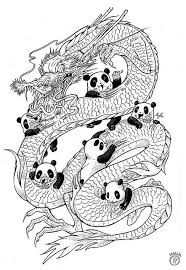 Panda bear coloring pages adults. Pin On Illustration General