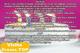 Cartas De Cumpleanos Para Un Hija Feliz Para Felicitar