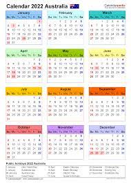 Free printable 2022 australia calendar template service. Australia Calendar 2022 Free Printable Word Templates
