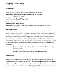 To hold your employees accountable and ensure compliance, it is. Company Vehicle Policy Bitem