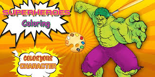 Print or download hulk coloring pages to your pc: Hulk Coloring Pages Superheroes Coloring Book For Android Apk Download