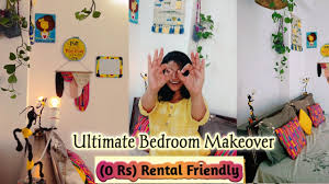Add this game to your web page. Stylish 0 Rs Small Bedroom Makeover Diy Rental Friendly Decor Ideas Free Room Transformation Youtube