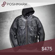 Harley Davidson Road Warrior 3 In 1 Leather Jacket Leather Jacket Jackets Harley Davidson
