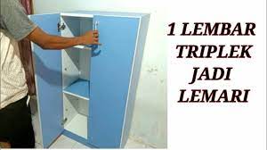 Untuk membuat lemari pakaian dari bahan multipleks terdiri dari beberapa step, diantaranya adalah. Membuat Lemari Menggunakan Satu Lembar Triplek Youtube