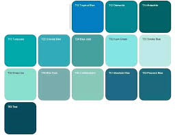 Teal Color Chart Systemunited Co