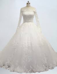 Lilly (www.lilly.de) redaktionel frei zur verfügung. Prinzessin Schulterfrei Kathedrale Tull Lange Armel Strasssteinen Brautkleid Mit Spitze Applikationen Dresstells Com