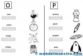 Palabras en ingles y español con la letra n. Vocabulario En Ingles Para Ninos Web Del Maestro