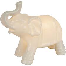 Better Homes And Gardens Ceramic Elephant Night Lamp Walmart Com Walmart Com