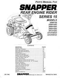 All you need is the snapper model number of your mower or the part number you are looking for. Snapper 250815be Parts Manual Pdf Download Manualslib