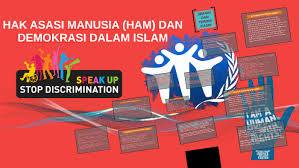 Hak asasi manusia ( ham ) adalah hak dasar atau hak pokok yang dibawa manusia sejak lahir sebagai anugerah tuhan yang maha esa. Hak Asasi Manusia Ham Dan Demokrasi Dalam Islam By Maule Maulemos On Prezi Next
