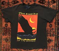 Vintage 1990s Steve Miller Band Fly Like An Eagle Etsy In 2020 Steve Miller Band Band Tshirts Concert Shirts