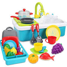 fs kids play kitchen sink toys