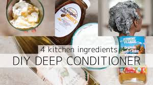 Natural hair needs extra moisture to stay healthy. Homemade Deep Conditioner 4c Natural Hair Youtube
