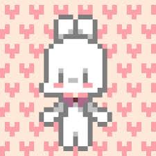 Bunny Pixel Art Cute Kawaii Pixel Art Art My Arts