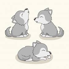 Wolf Cartoon Cute Animals Cute Wolf Drawings Cute Dog Drawing Cartoon Wolf Drawing