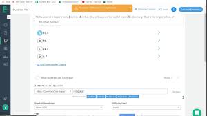 Or, click to continue with blank to create an answer only assessment. Edulastic Adding Scratchpad To Question Bank Items Youtube
