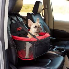 Hdp Deluxe Lookout Dog Cat Small Animal Booster Car Seat Pink Chewy Com Dog Car Accessories Small Dog Car Seat Dog Car Seats