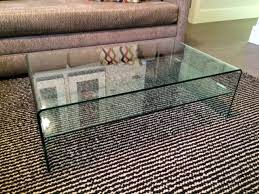 Save on brand name glass coffee tables. Fiam Rialto Piano Glass Coffee Table Flock Interiors Furniture Reselling Redesign Vancouver