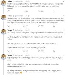 Pilih 10 jurusan ini kalau nak sambung belajar supaya senang dapat kerja. Konon Senang Dapat Dekan Pemuda Ini Bantah Stereotaip Pada Kursus Masscomm Kisah Dunia