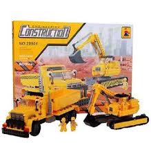 Precios de salida en subasta muy baratos. Comprar Juego De Construccion Camion Obras Publicas Tipo Lego Ausini