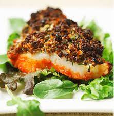 Fillets dressed in this way are. Cod With Mushroom Herb Duxelles Diabetic Recipe Diabetic Gourmet Magazine