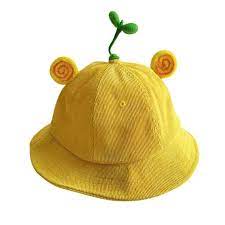 Corduroy Bucket Hat Unisex Summer Bucket Hat Sprouts In 2021 Kawaii Clothes Cute Hats Velvet Hat