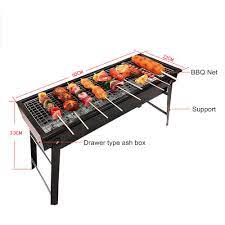 The whole grill has the size of 60 x 24. Buy Outdoor Stainless Steel Grill Portable Barbecue Grid Folding Bbq Grill Mini Charcoal Grill Outdoor At Affordable Prices Price 89 Usd Free Shipping Real Reviews With Photos Joom