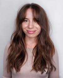 Long wavy hair with side bangs. 20 Trendiest Long Layered Hair With Bangs For 2021