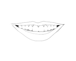 In drawing smiling lips without having to draw teeth, here are some instances where you can: How To Draw A Smiling Mouth Easy
