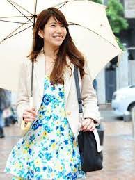 山口真由 ingniのワンピースを使ったコーディネート wear ワンピース ファッション 花柄ワンピース