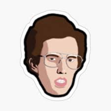 Napoleon Dynamite Cartoon Stickers for Sale