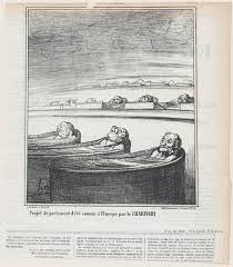 A l'affiche au théâtre les feux de la rampe ! Honore Daumier Idea For Summer Parliament Submitted To Europe By The Charivari From News Of The Day Published In Le Charivari July 13 1868 The Metropolitan Museum Of Art