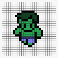 The arcs of a circle graph are proportional to how many percent of population gave a certain answer. How To Draw Color A Minecraft Heart Easy No Graph Paper Perler Beads Pattern Hulk Transparent Png 400x400 Free Download On Nicepng